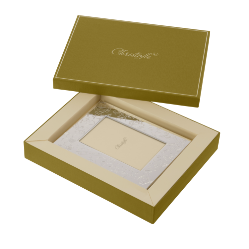 Christofle 写真たて　42 56 660 フォトフレーム 10x15cm シルバーコーティング